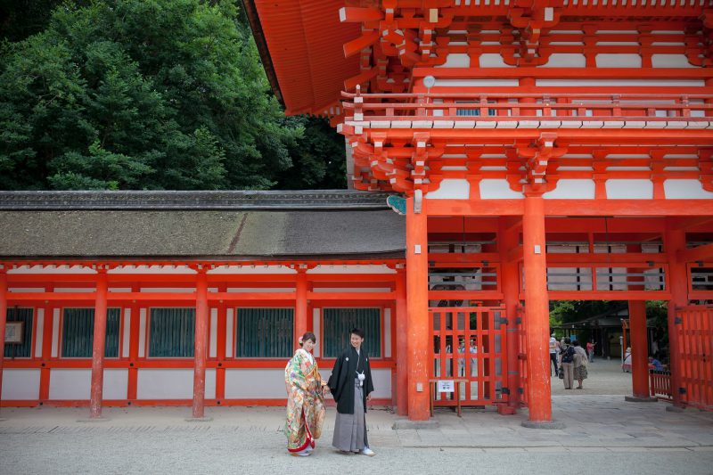 記事 春の前撮り  下鴨神社のアイキャッチ画像
