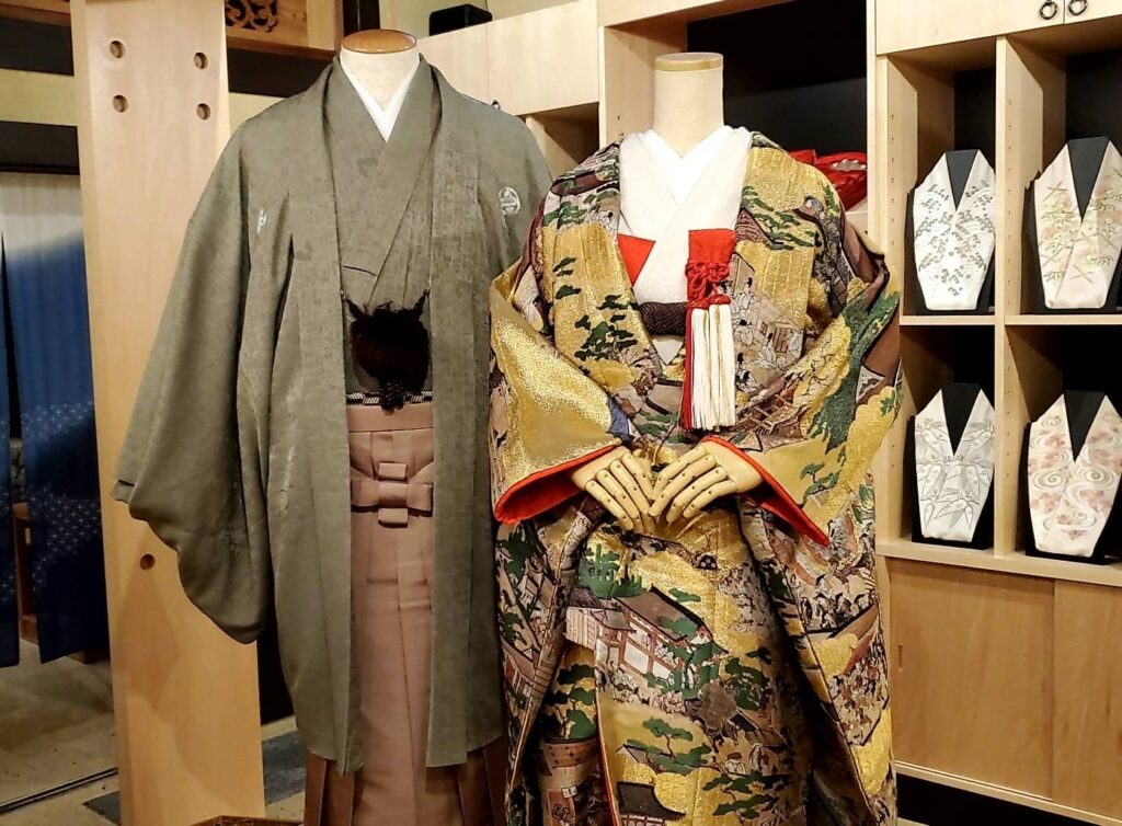 Zen京都 色打掛〜日本画を身に纏う〜 - 京都のアンティーク和装